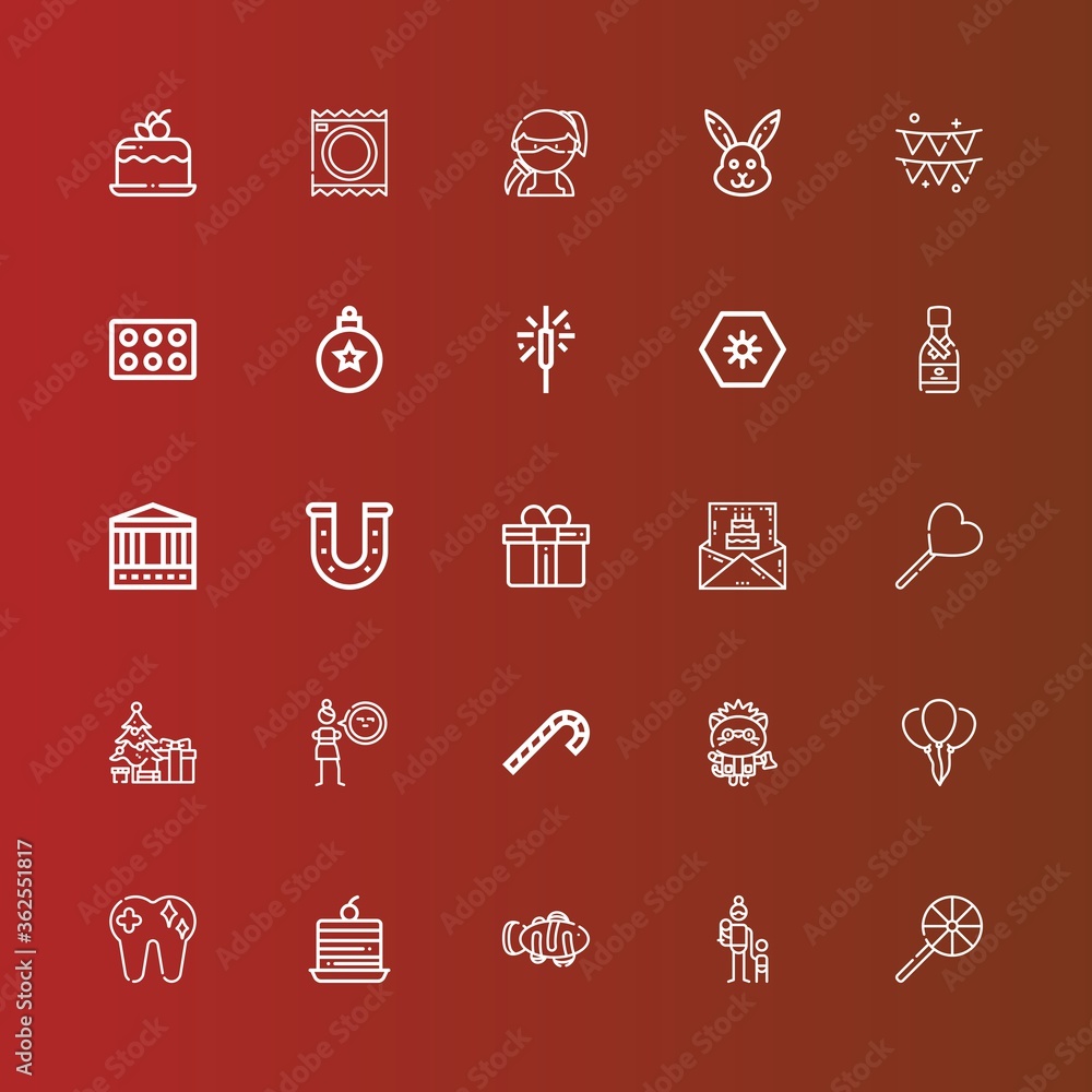 Editable 25 happy icons for web and mobile Editable 25 happy icons for web and mobile