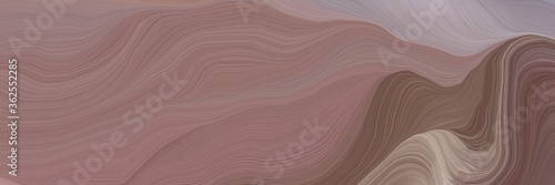 inconspicuous colorful modern curvy waves background design with gray gray, dark gray and old mauve color