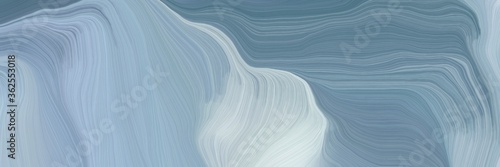 inconspicuous elegant contemporary waves design with dark gray, light gray and blue chill color