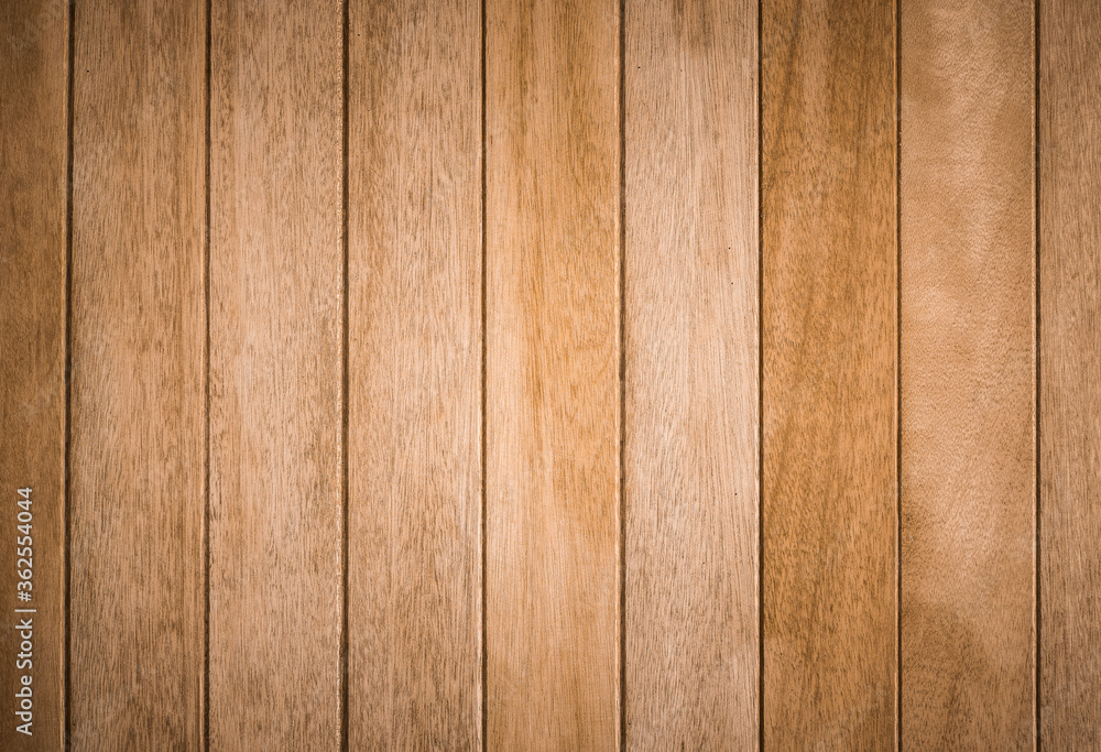 background and texture of decorative teak wood striped on surface wall background and texture of decorative teak wood striped on surface wall