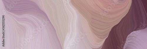 inconspicuous elegant curvy swirl waves background design with pastel purple, old mauve and antique fuchsia color