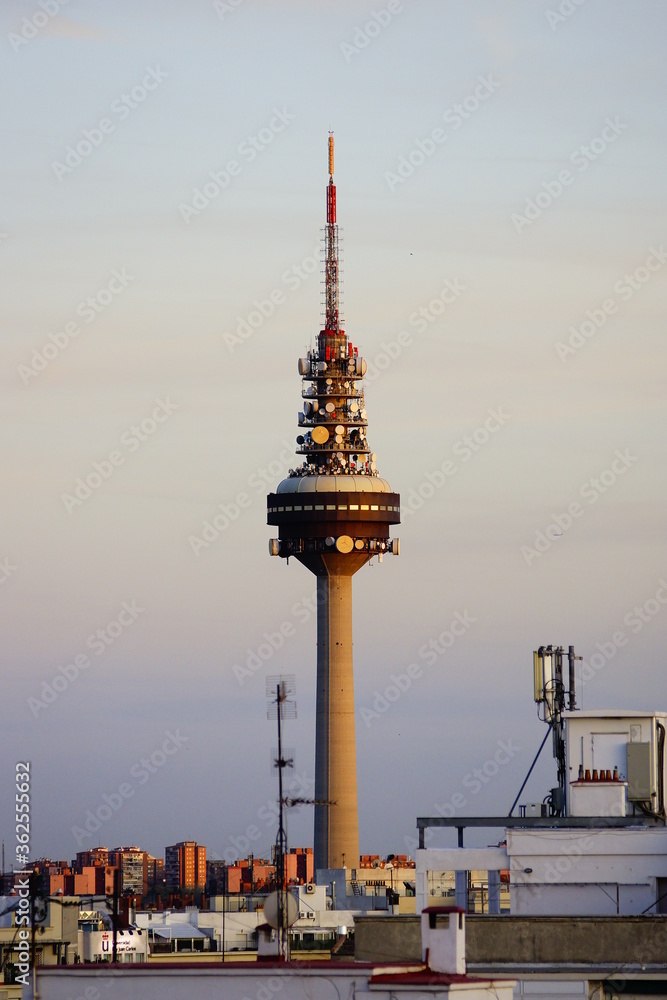 Obraz premium Radio television building in Madrid