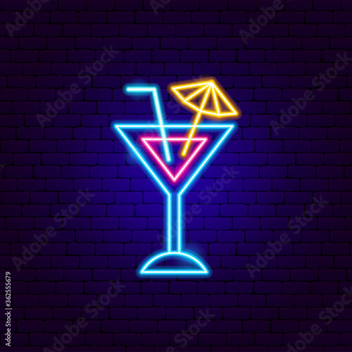 Cocktail Neon Sign