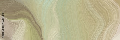 inconspicuous elegant abstract waves illustration with tan, pastel brown and light gray color