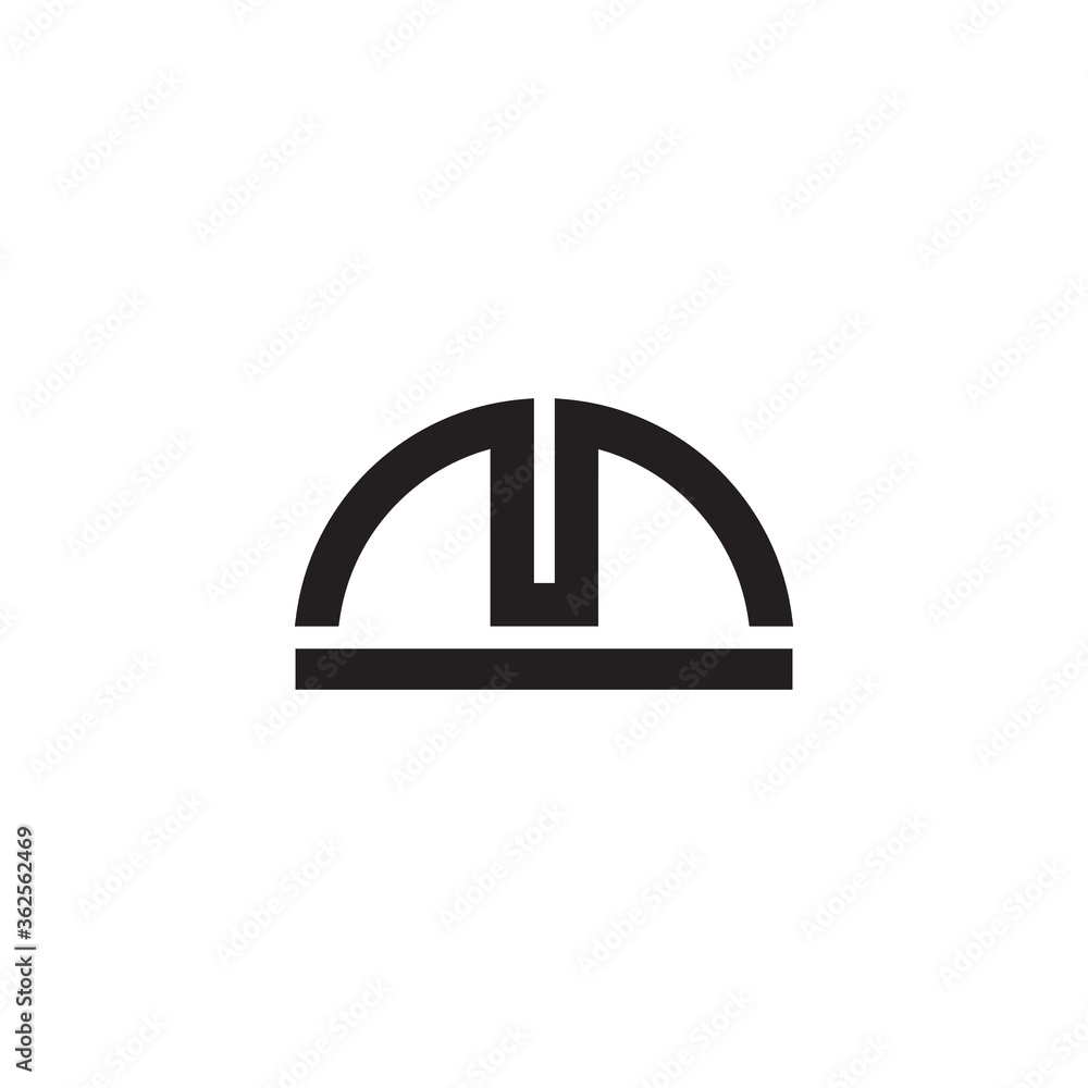 M letter initial logo design template M letter initial logo design template