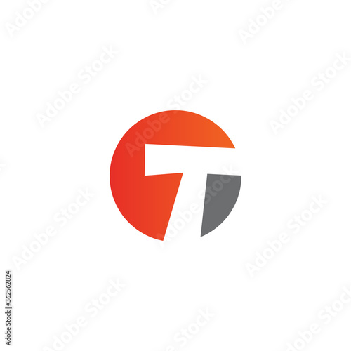 T letter initial logo design template Free Download T letter initial logo design template - GFXLoad