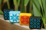 Kostki kafelki kolorowe wzory orientalne