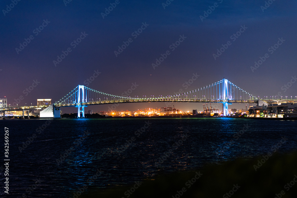 レインボーブリッジの夜景