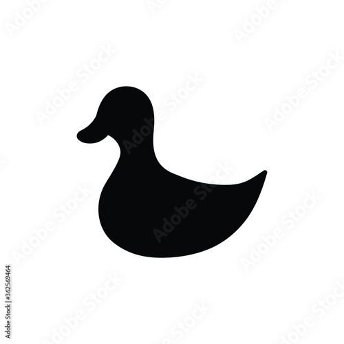 duck icon vector baby symbol