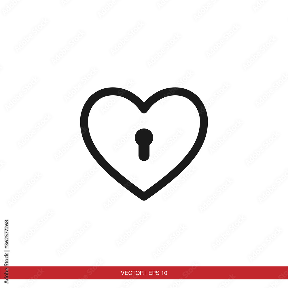 Heart, love, like, valentine icon vector Heart, love, like, valentine icon vector