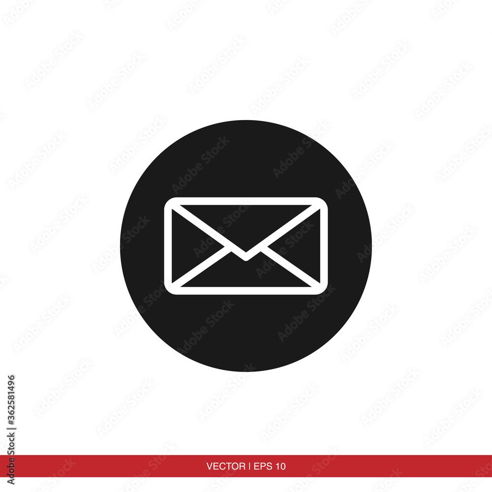 Mail icon vector Mail icon vector