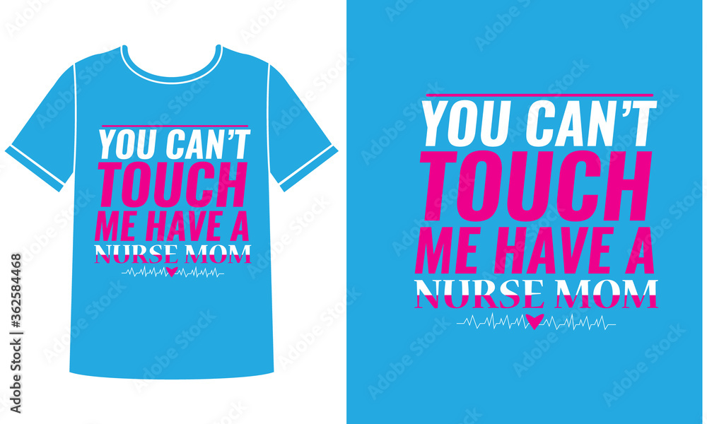 Nurse mom t-shirt design Nurse mom t-shirt design