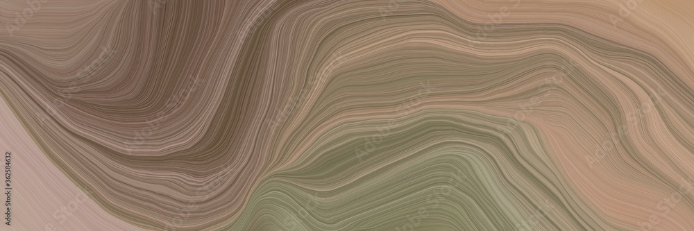 unobtrusive banner with elegant abstract waves illustration with pastel brown, rosy brown and old mauve color unobtrusive banner with elegant abstract waves illustration with pastel brown, rosy brown and old mauve color