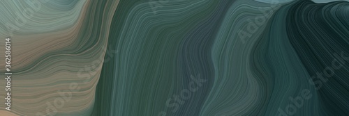 unobtrusive elegant curvy swirl waves background design with dark slate gray, gray gray and dim gray color