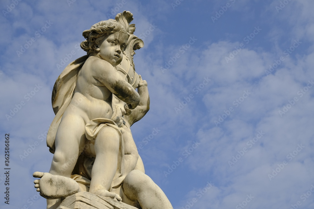statue of angel in Pisa Italy