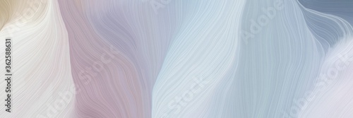 unobtrusive elegant curvy swirl waves background illustration with silver, lavender and light slate gray color