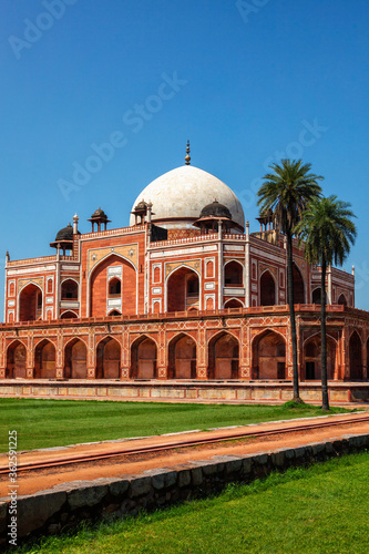 Humayun's Tomb famous tourist attraction destination. Delhi, India