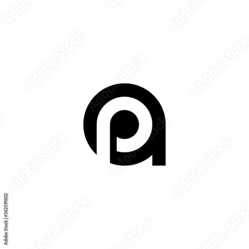 Letter AP logo / icon design