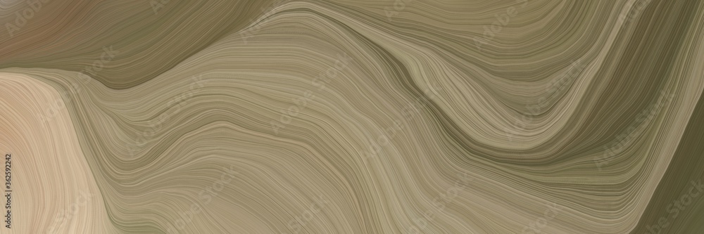 inconspicuous header with elegant modern soft curvy waves background design with pastel brown, tan and dark olive green color inconspicuous header with elegant modern soft curvy waves background design with pastel brown, tan and dark olive green color