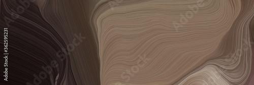 unobtrusive colorful elegant curvy swirl waves background illustration with pastel brown, very dark pink and very dark violet color © Eigens
