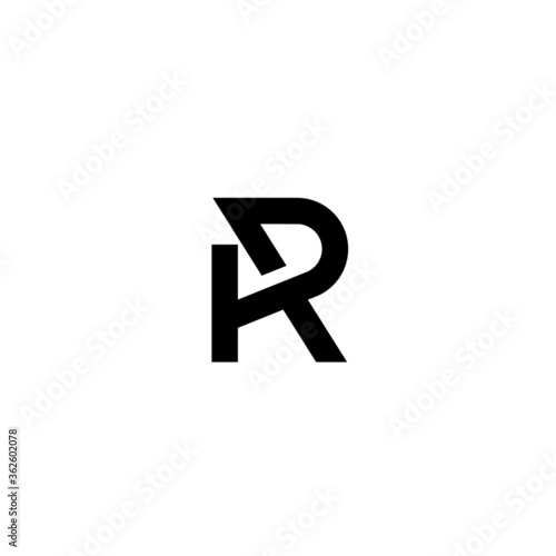 Letter RA logo / icon design