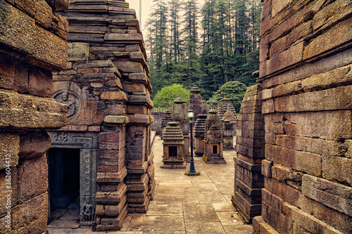 Jageshwar Temple at Almora is one of the oldest Hindu temples in Uttarakhand. photo