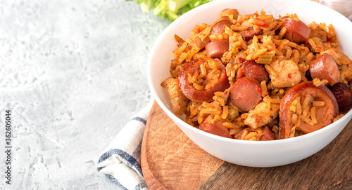 Creole jambalaya (also called 