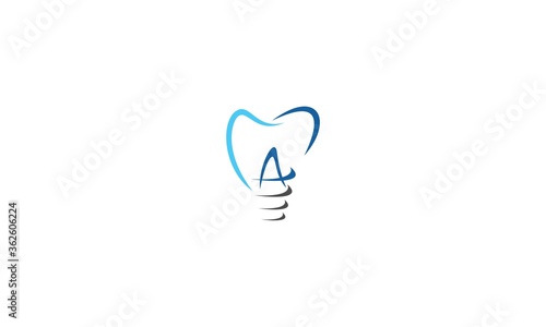 A dental logo, implant, dental, tooth, illustration, blue, surgery,  Implant Surgery, dental implant, oral, a logo, icon, symbol, abstract, tooth, medicine, dent, blue, dentist