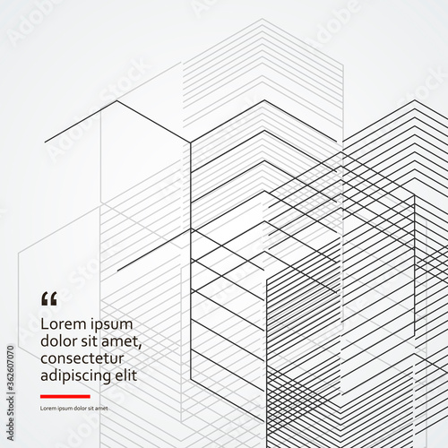 Vector connection many lines connect figure white background .Technical Background