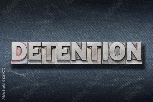Φωτογραφία detention word den