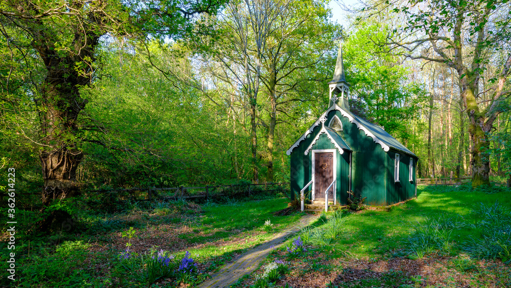 The Church in the Woods of Bramdean Common, Hampshire The Church in the Woods of Bramdean Common, Hampshire