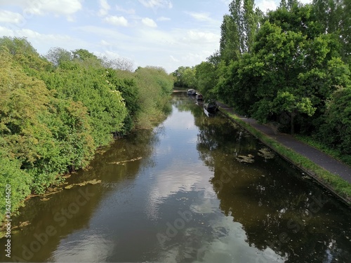Water canal in London 