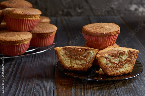Homemade muffins.