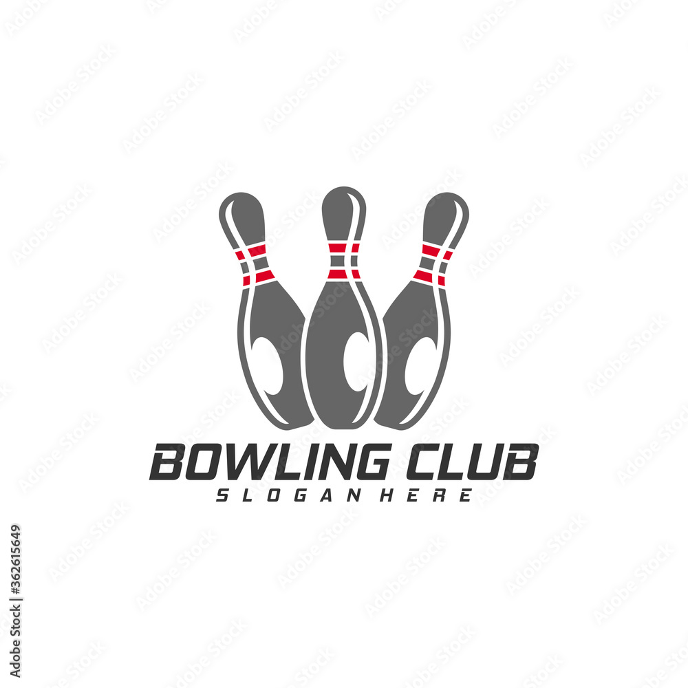 Bowling logo design concept vector template, emblem tournament template editable for your design. Icon Symbol Bowling logo design concept vector template, emblem tournament template editable for your design. Icon Symbol