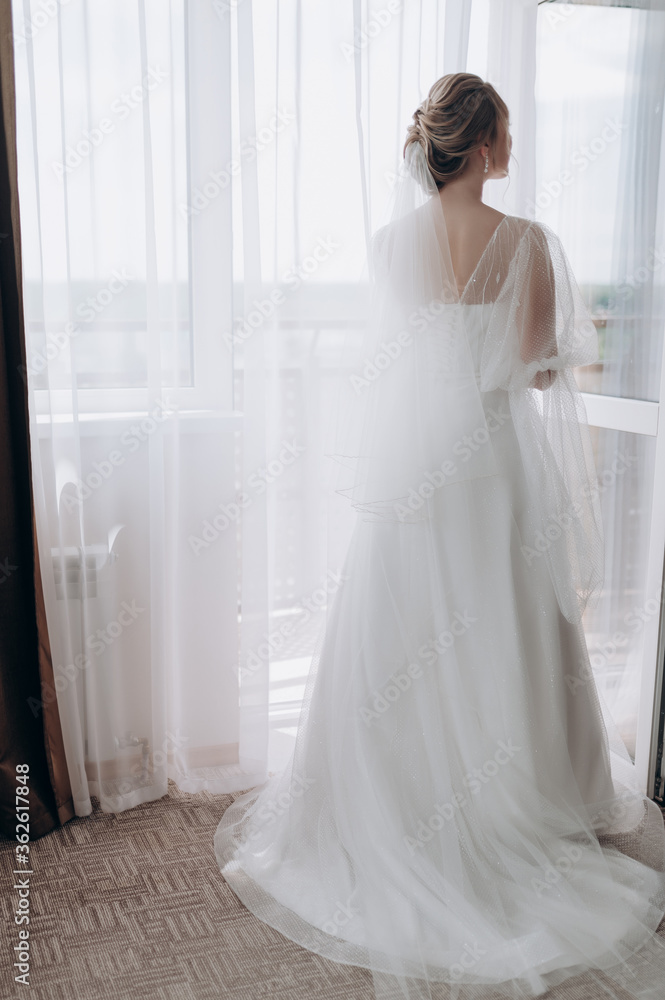bride in a beautiful wedding dress bride in a beautiful wedding dress