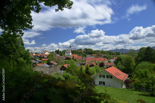 Fotografie Malerblick auf Murnau am Staffelsee