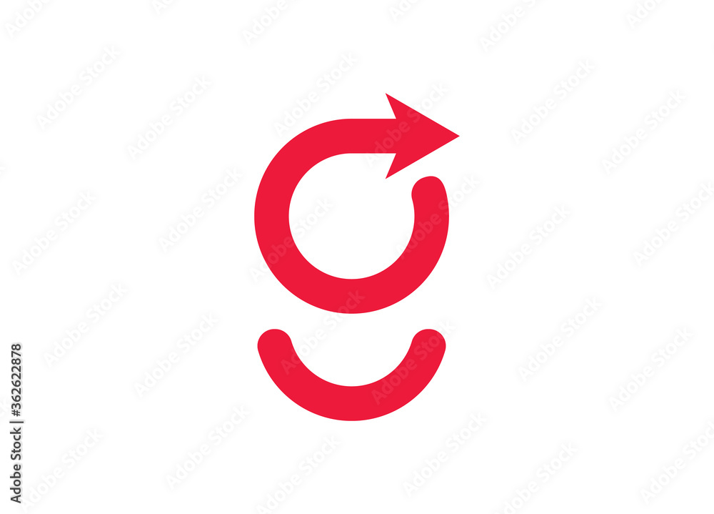g letter logo with arrow, g logos g letter logo with arrow, g logos