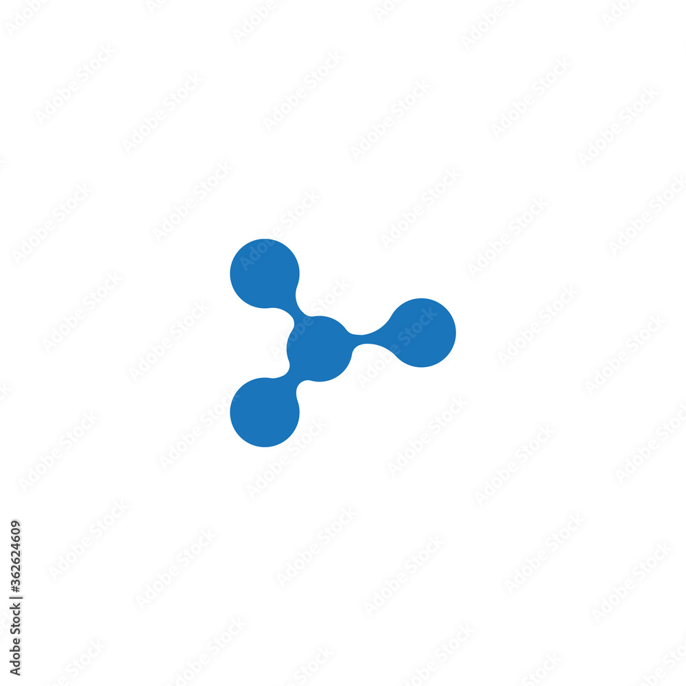 Molecule vector illustration design Molecule vector illustration design