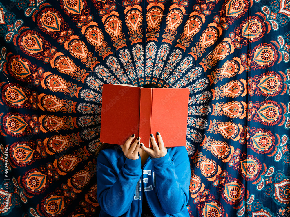 Fototapeta premium mantra reading