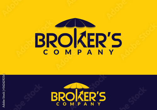 Broker's Business professional logo template