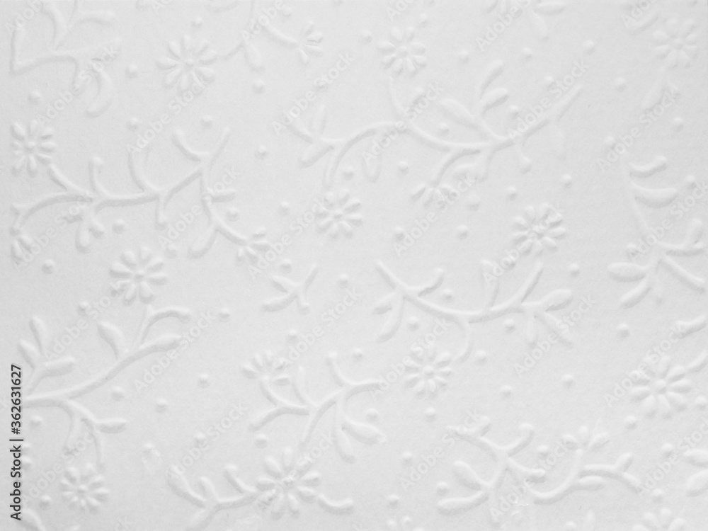 White embossed paper texture. White embossed paper texture.