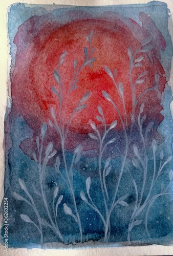 abstract watercolor background