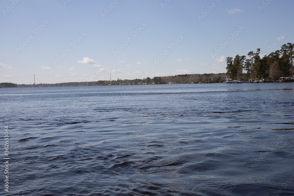 Beautiful Lake in winter Months 