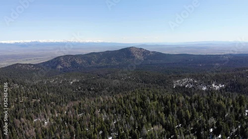 Baker Valley in Umatilla National Forest located in Oregon, USA (4k)