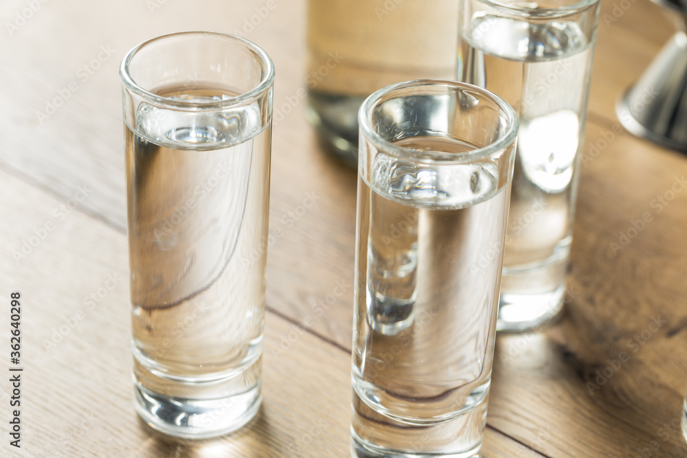 Strong Boozy Russian Vodka Shots Strong Boozy Russian Vodka Shots