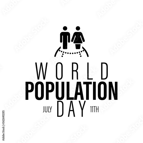 Design for World Population day Greeting-11 july