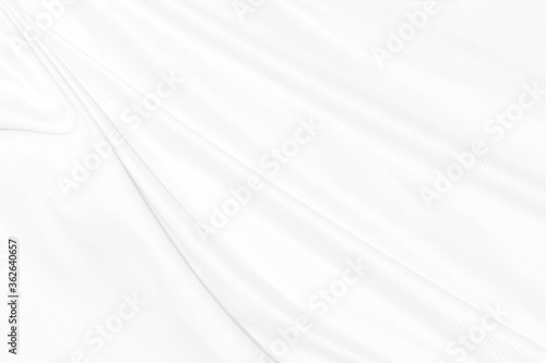 beauty white and gray abstract soft fabric smooth curve shape decorate fashion textile background photo
