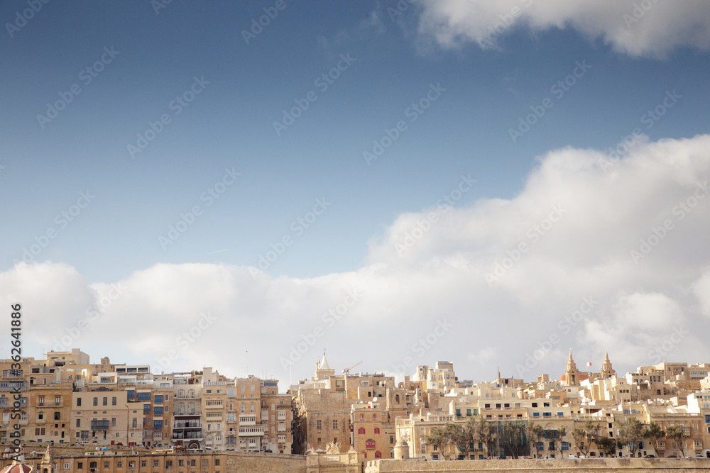 sky line  image in malta