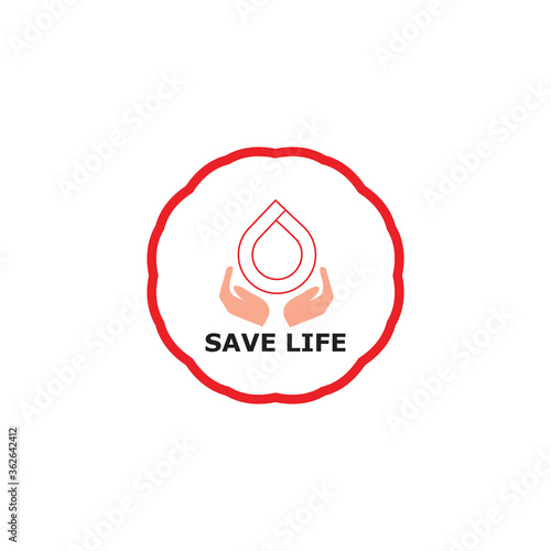 blood donations icon vectors illustrations template design