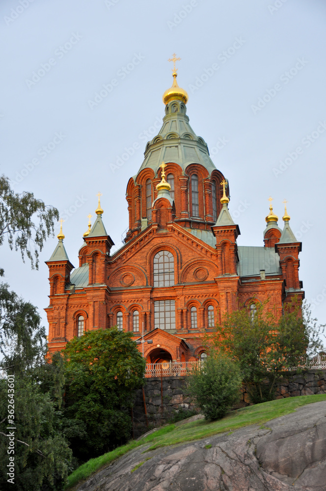 Orthodoxe Uspensky Kathedrale in Helsinki, Finnland